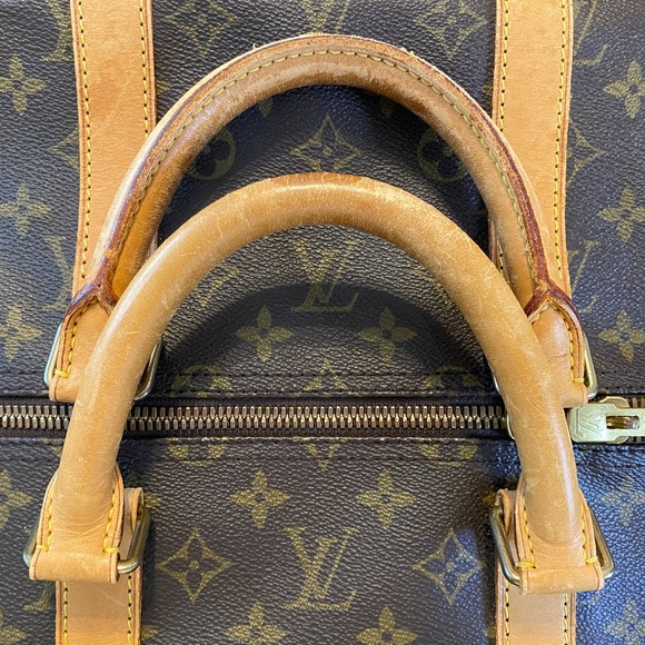 Pre-loved Louis Vuitton Monogram Keepall 55 Bandoulière - Picture 6 of 15